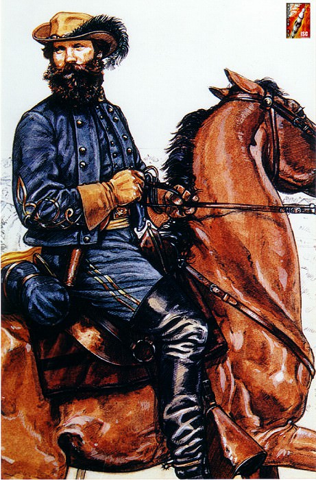 General James Ewell Brown Stuart. Gettysburg