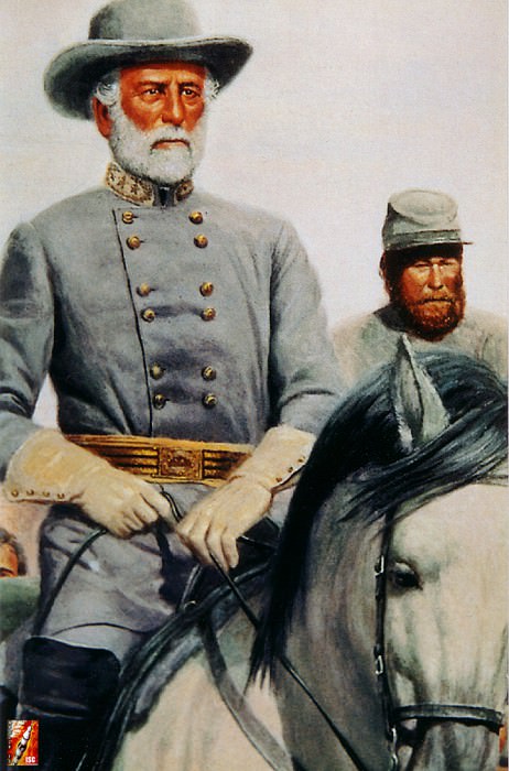 General Robert E Lee. Gettysburg