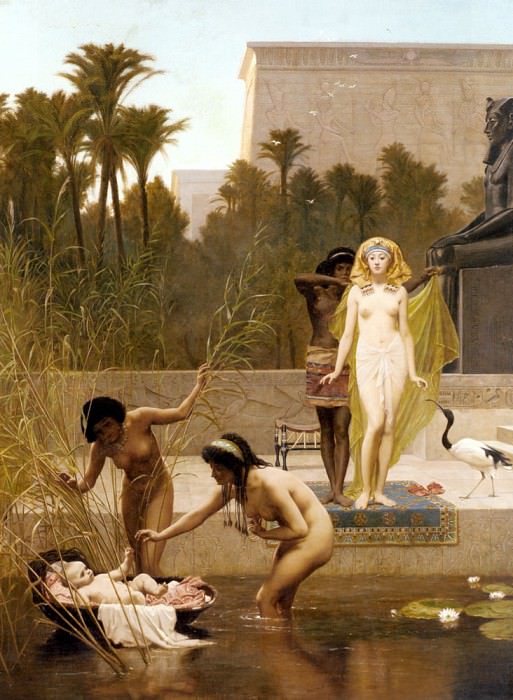 The Finding of Moses. Frederick Goodall