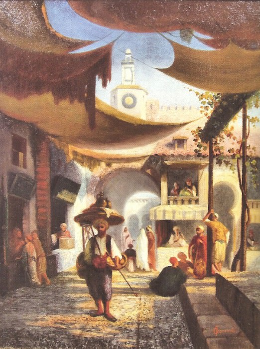 Bazaar pedlar. Frederick Goodall