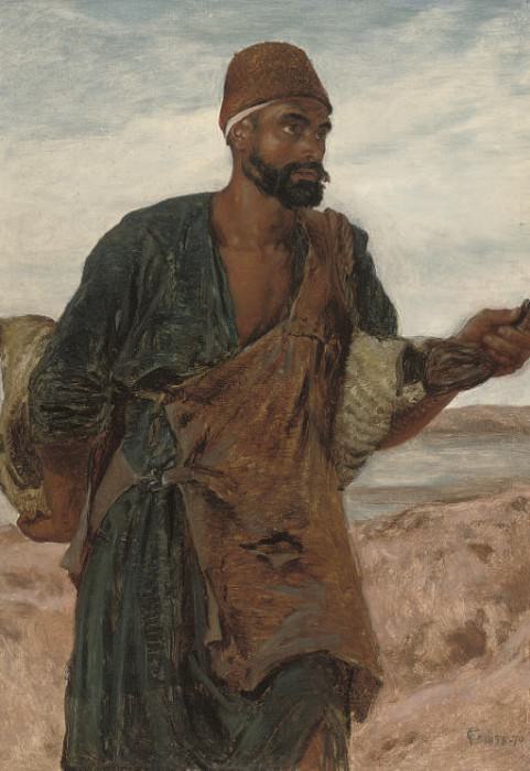 A Bedouin hunter. Frederick Goodall