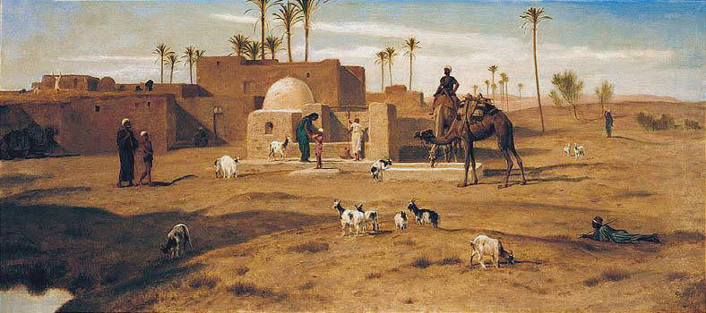 The well. Frederick Goodall