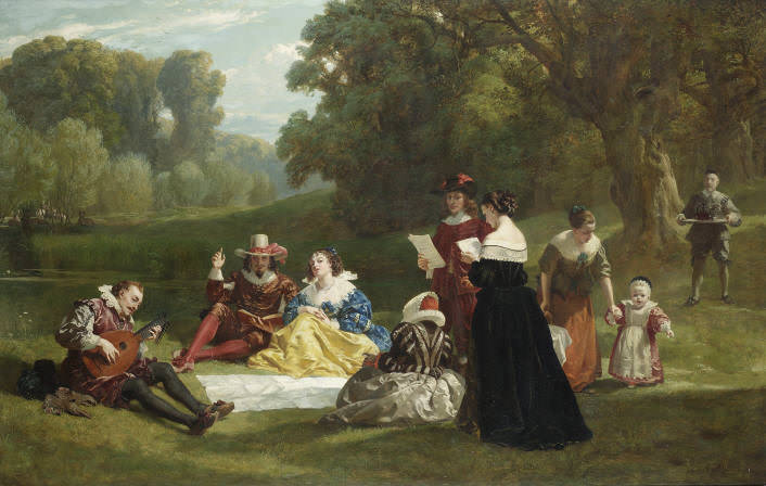 Летняя песня, 1863. Фредерик Гудолл