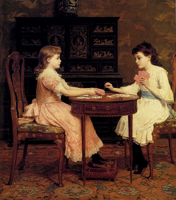 old maid. Frederick Goodall