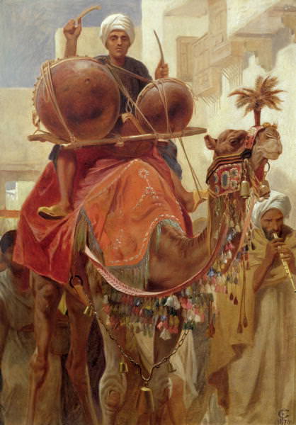 The Marriage Procession 1870. Frederick Goodall
