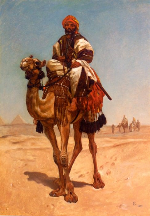 An Egyptian Nomad. Frederick Goodall