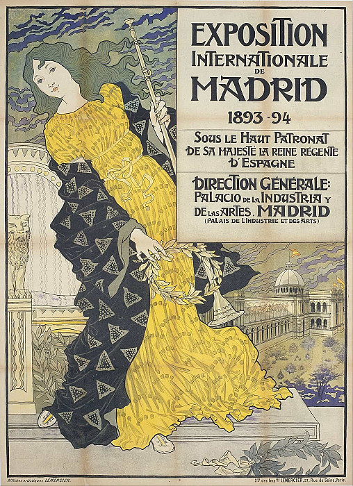 Exposition Internationale de Madrid. Eugene Grasset