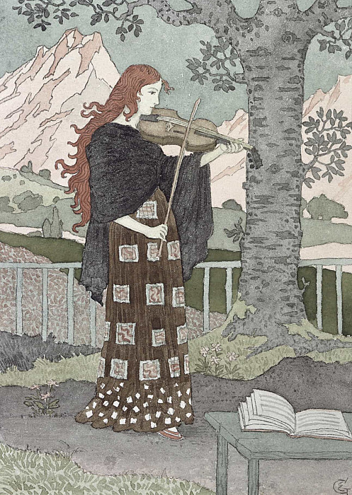 A Musician. Eugene Grasset