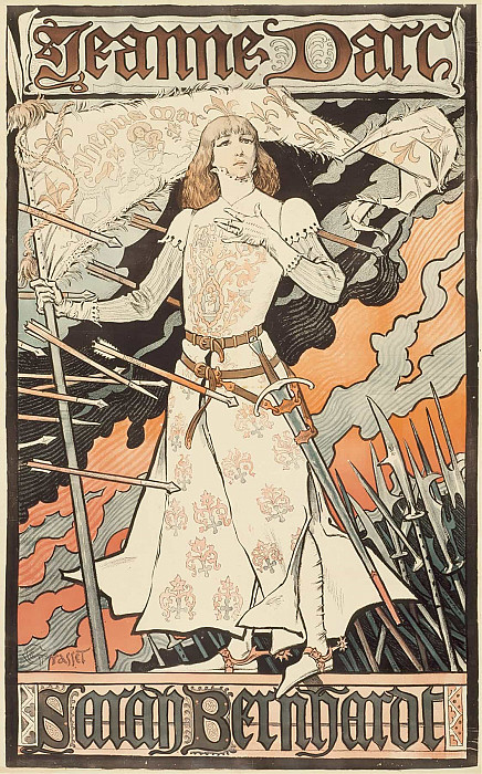 Jeanne d’Arc - Sarah Bernhardt. Eugene Grasset