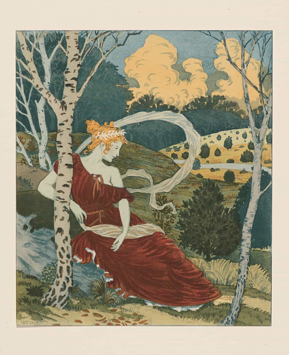 In the Woods; Dans Les Bois. Eugene Grasset