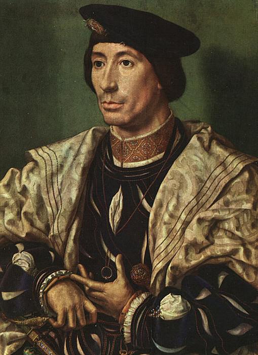 Portrait of Baudouin of Burgundy. Jan Mabuse Gossaert (Gossart)