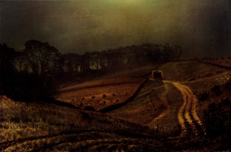 Under-The-Harvest-Moon. John Atkinson Grimshaw