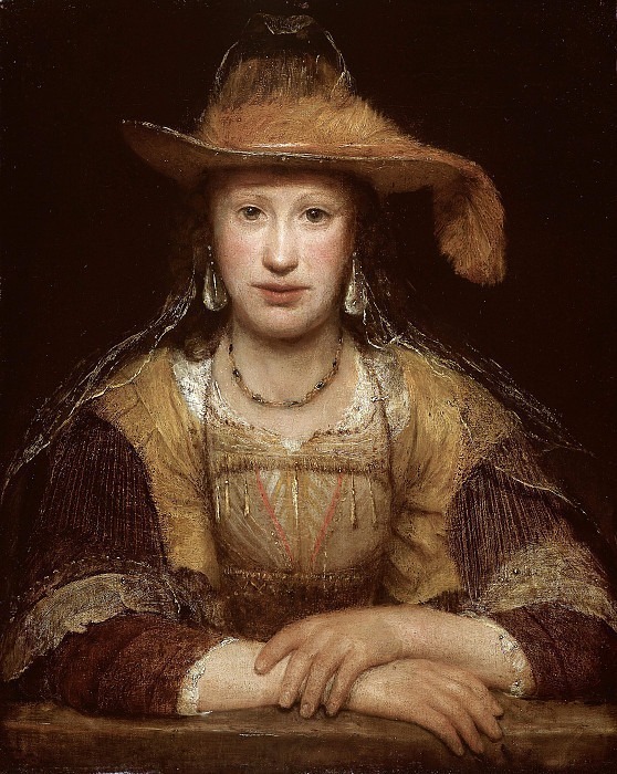 Portrait of a Young Woman. Aert de Gelder