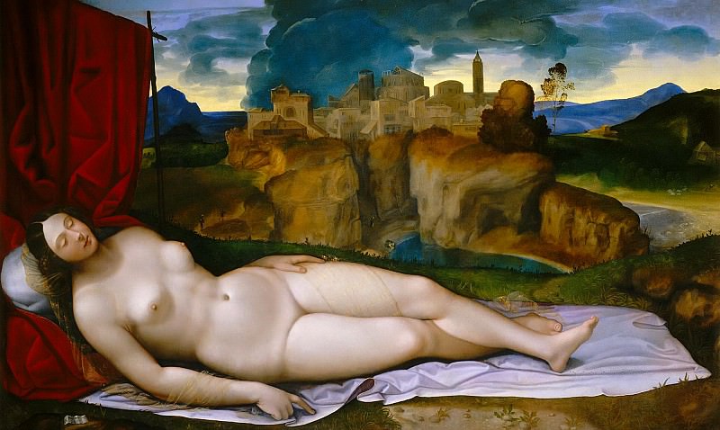 Sleeping Venus. Girolamo da Treviso