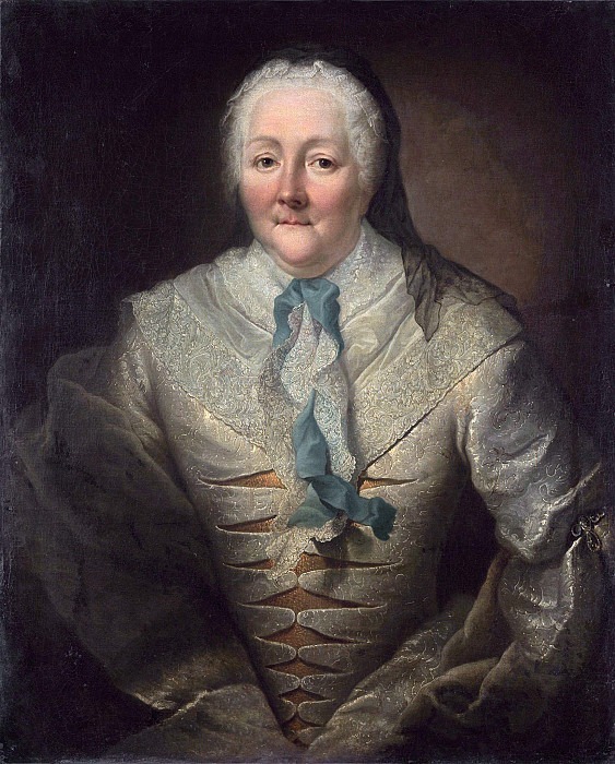 Portrait of an Unknown woman, Georg Cristoph Grooth