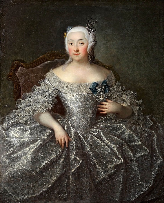 Portrait of Countess Varvara Sheremeteva. Georg Cristoph Grooth