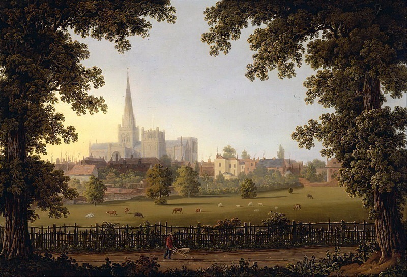 Chichester Cathedral. Joseph Francis Gilbert