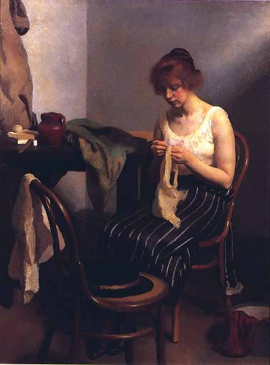 The seamstress. Robert Hale Ives Gammell