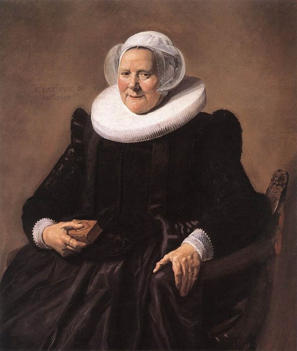 45seated. Frans Hals