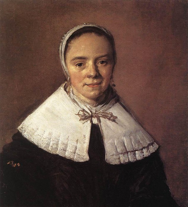 Portrait Of A Woman 1655. Frans Hals