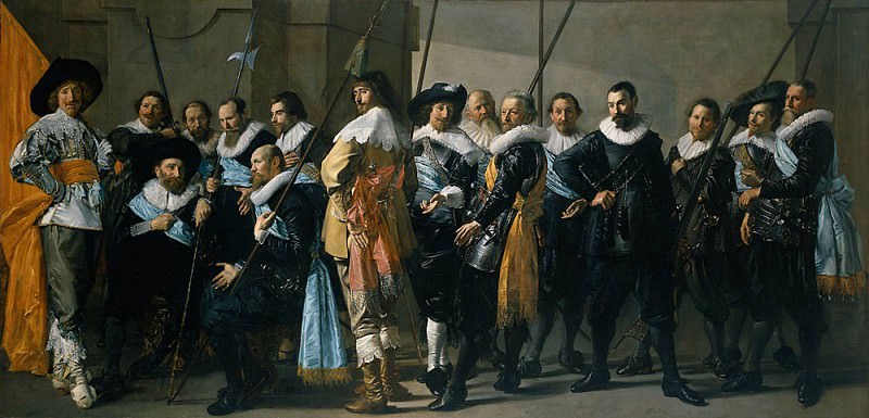 Company of Captain Reinier Reael known as the «Meagre Company». Frans Hals
