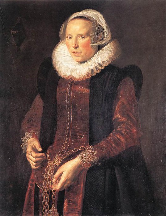 Portrait Of A Woman. Frans Hals