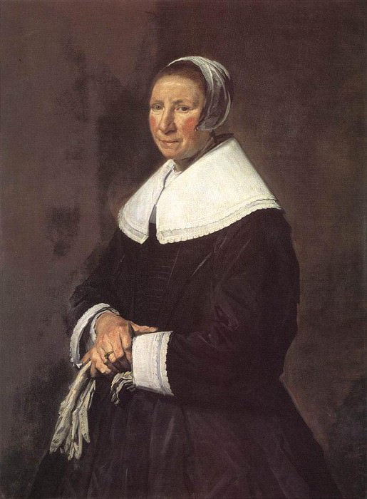 Portrait Of A Woman 1648. Frans Hals