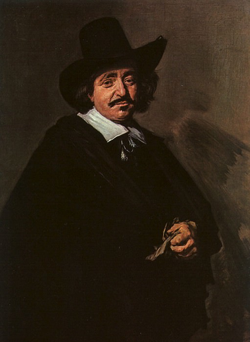 Portrait of a Man, oil on canvas, Art History Museum, V. Frans Hals