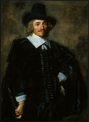 PORTRAIT OF A GENTLEMAN, 1650-1652. Frans Hals