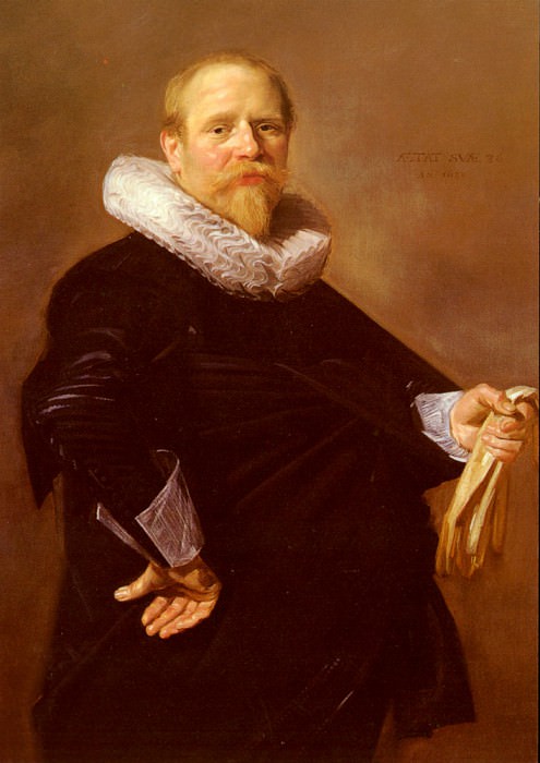 Portrait Of A Man. Frans Hals