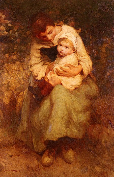 Hankey William Lee Mother And Child. William Lee Hankey