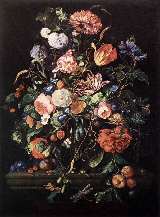 Цветы и фрукты. Ян Давидс де Хем