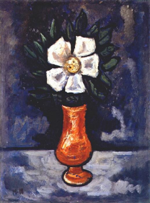Белый цветок, ок.1917. Марсден Хартли