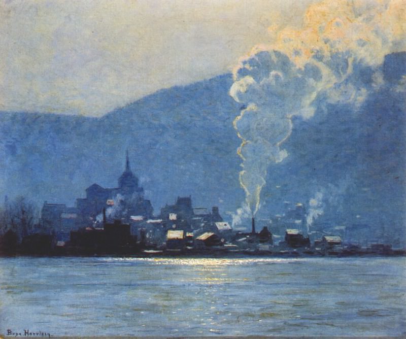 a puff of steam pre-1914. Curwood Harrison