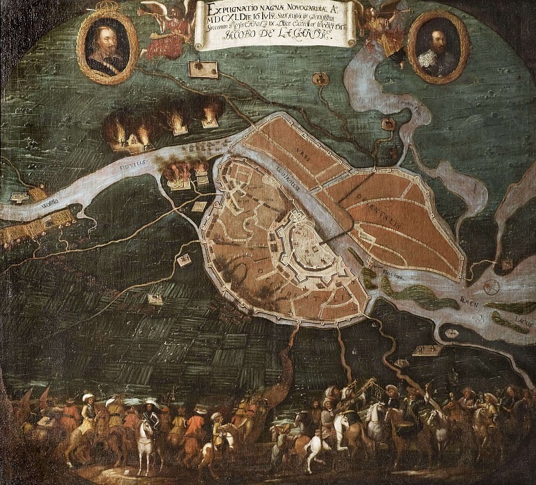 Battle of Novgorod 1611. Johan Hammer