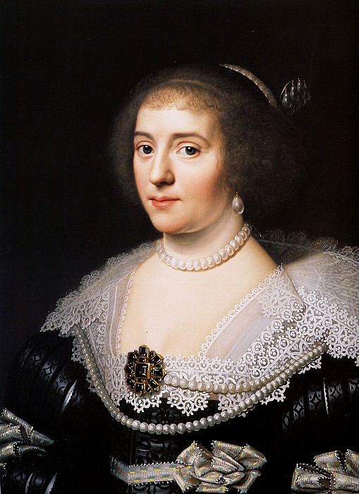 Amalia van Solms. Gerard van Honthorst