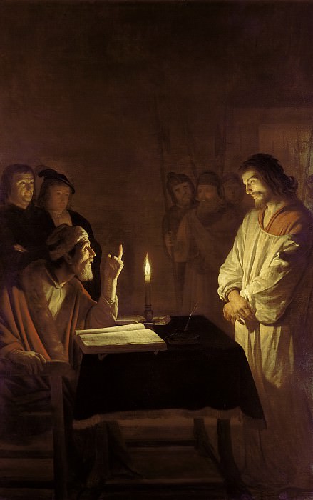 Christ before the High Priest. Gerard van Honthorst