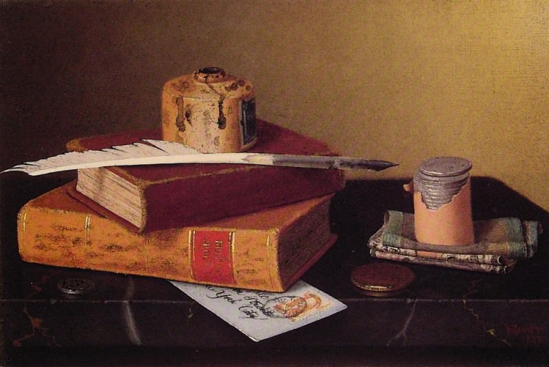 The Bankers Table. William Michael Harnett