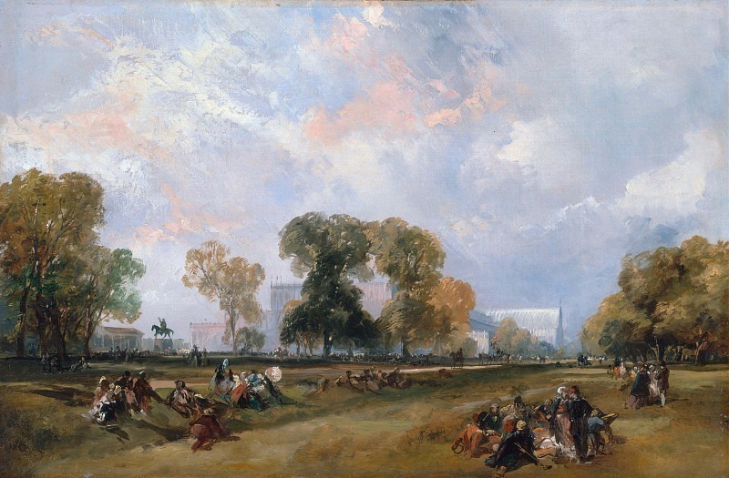 Большая выставка 1851 года. Джеймс Даффилд Хардинг