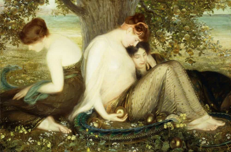 Garden of the Hesperides. Albert Herter