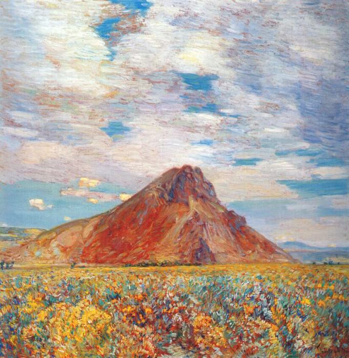 sand springs butte 1904. Childe Frederick Hassam