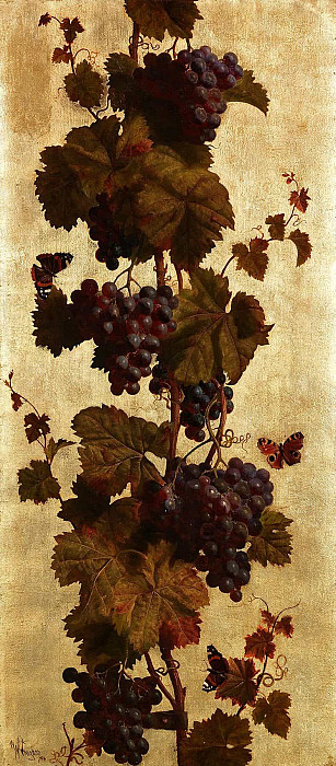 Виноград, белый и красный. Уильям Хьюз