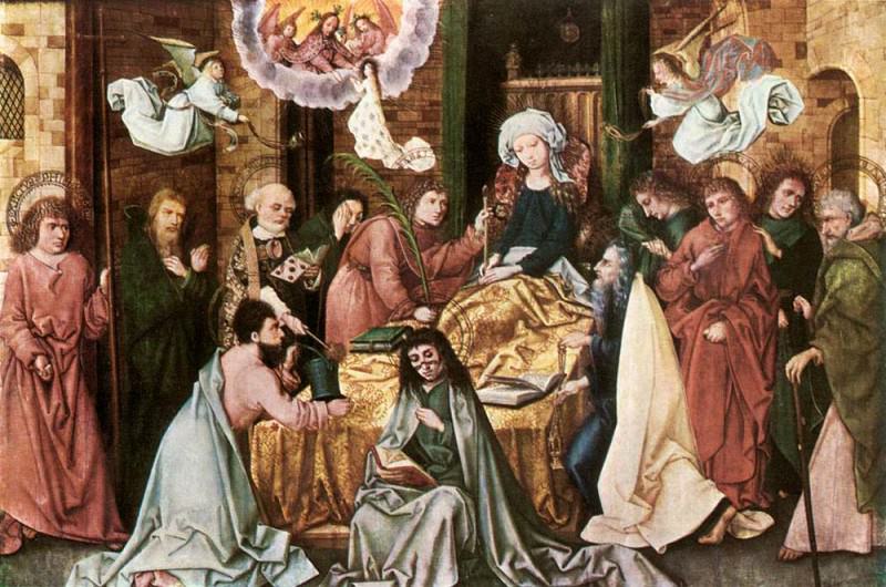 Death Of The Virgin. Hans The Elder Holbein