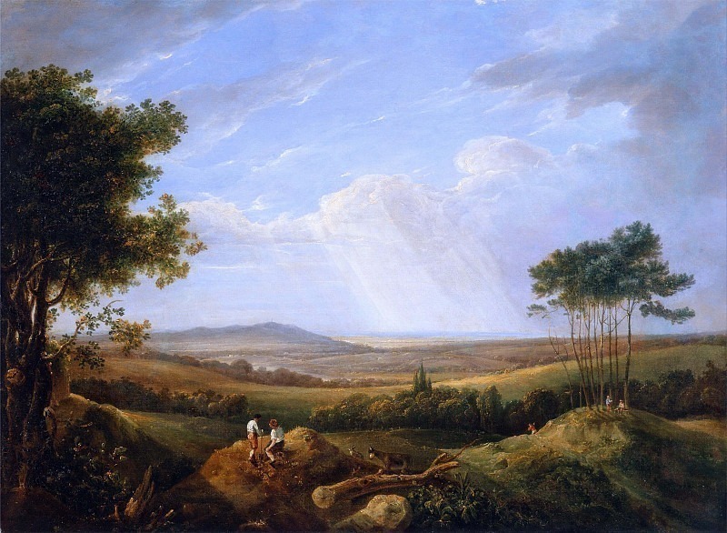 Landscape with Figures. Thomas Hastings