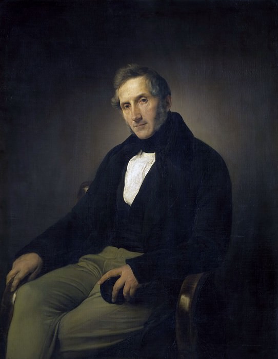 Portrait of Alessandro Manzoni. Francesco Hayez