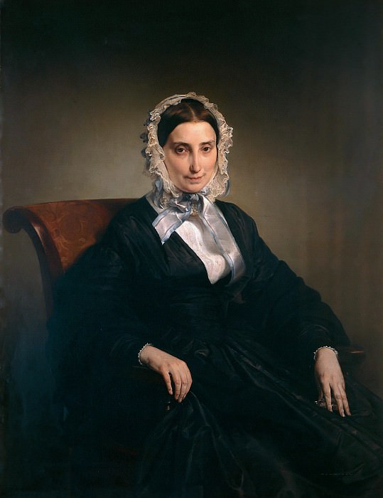 Portrait of Teresa Borri. Francesco Hayez