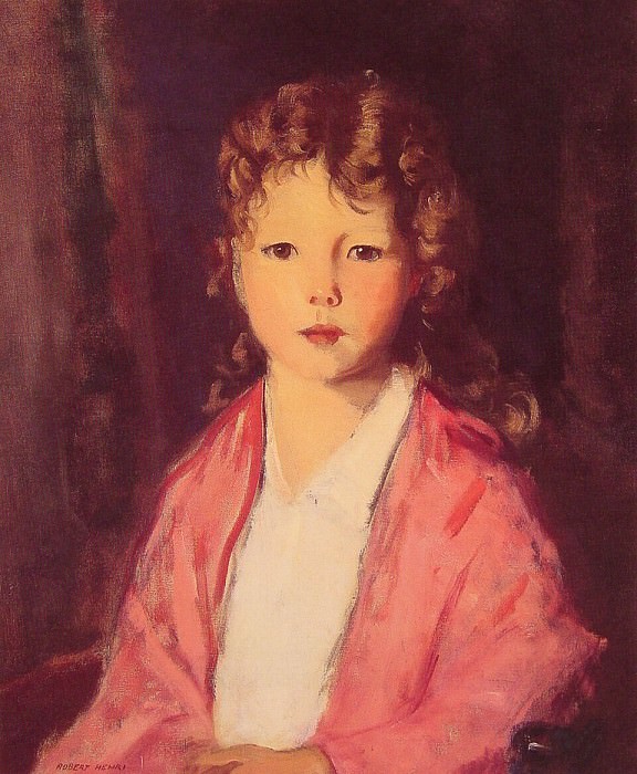 Portrait of Jean McVitty. Robert Henri