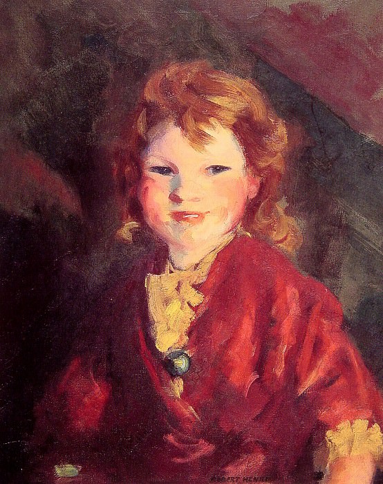 Portrait of Stella. Robert Henri