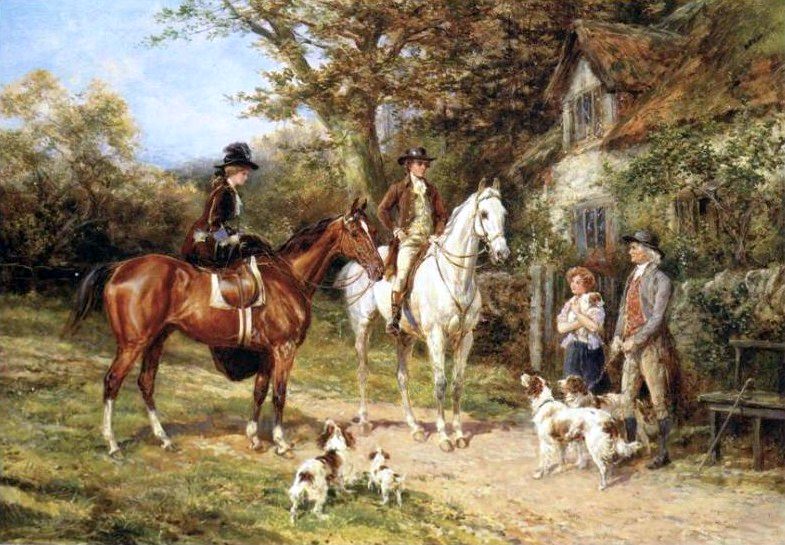 The Prized Puppy 1906. Heywood Hardy