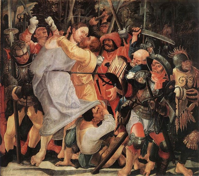 HUBER Wolf The Capture of Christ. Wolfgang Huber